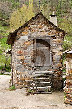 Traditional Cottage with Stone Staircase