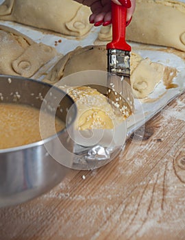 Traditional Cypriot Flaouna delicious Greek Easter Cheese Bread.