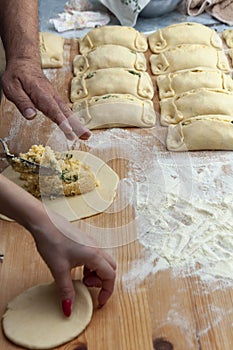 Traditional Cypriot Flaouna delicious Greek Easter Cheese Bread.