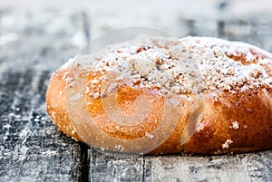 Traditional Czech curd pie