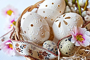 Traditional Czech easter decoration