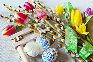 Traditional Czech easter decoration