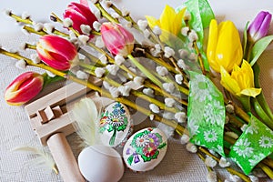 Traditional Czech easter decoration