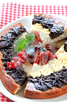 Traditional Czech kolache