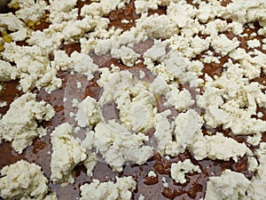 Traditional desert halwa