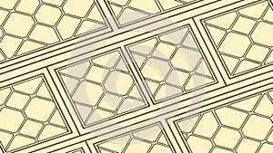 Traditional Diamond Grid Pattern, Elegant Geometric Texture, vector design Generative AI
