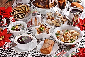 Traditional dishes for Christmas Eve in Poland