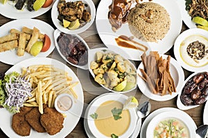 Traditional dishes, Traditional Ramadan food