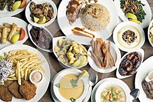 Traditional dishes, Traditional Ramadan food