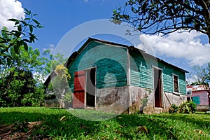 Traditional Dominican rural architecture