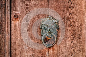 Traditional door in San Salvadore