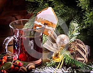 Traditional drink during winter especially around Christmas.