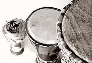 Traditional drums