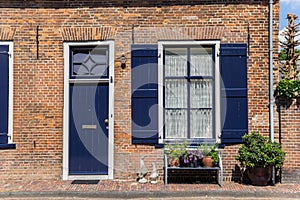 Traditional dutch house in the center of Doesburg