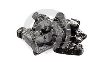 Traditional Dutch liquorice