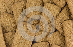 Traditional dutch Speculaas cookies