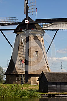 Traditional Dutch Windmill