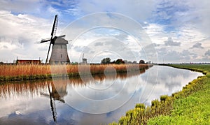 Traditional Dutch Windmill