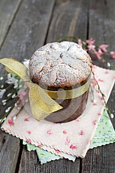 Traditional easter cake, Kulich