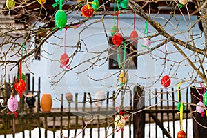 Tradiční velikonoční dekorace.