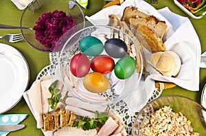 Traditional easter foods