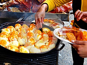 Traditional ecuadorian food