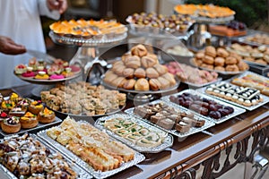 Traditional Eid Sweets Display