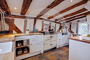 Traditional English Cottage Kitchen