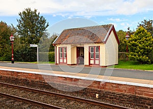 Traditional English Railway Station