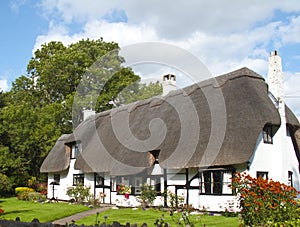 Traditional English Thatched Cottage