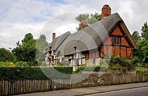 Traditional English Thatched Cottage.