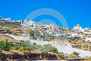 Traditional Episkopi Gonias village Santorini Greece