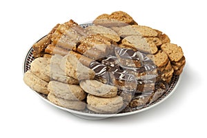 Traditional festive Moroccan cookies