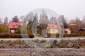 Traditional Finnish houses