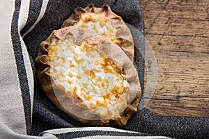 Traditional Finnish Karelian pasties