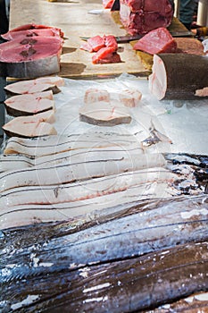 Traditional fish market Mercado dos Lavradores