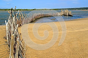 Traditional fish trap - Kosi Bay photo