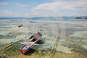 Traditional fishing boat Indonesia