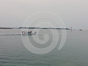 Traditional fishing boating