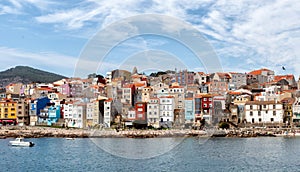 Traditional fishing village in A Guarda. Pontevedra. Tourism in Galicia. The most beautiful spots in Spain photo