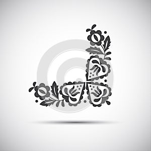 Traditional folk patterns