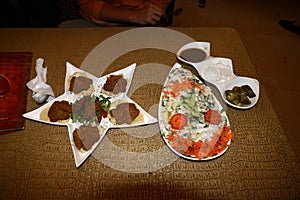 The traditional food, Khartoum, Sudan