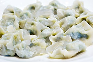 Traditional food of northern China - dumplings.