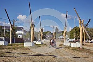 the traditional fountain in the village 2