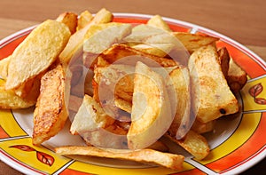 Traditional french fries