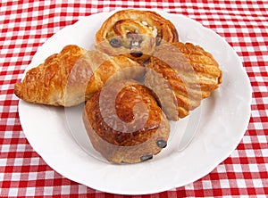 Traditional French patisseries photo