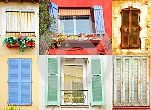 Traditional French windows