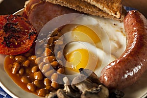 Traditional Full English Breakfast