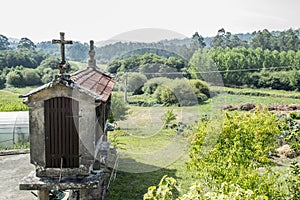 Traditional Galician granary