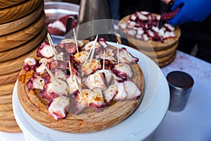 Traditional Galician seafood